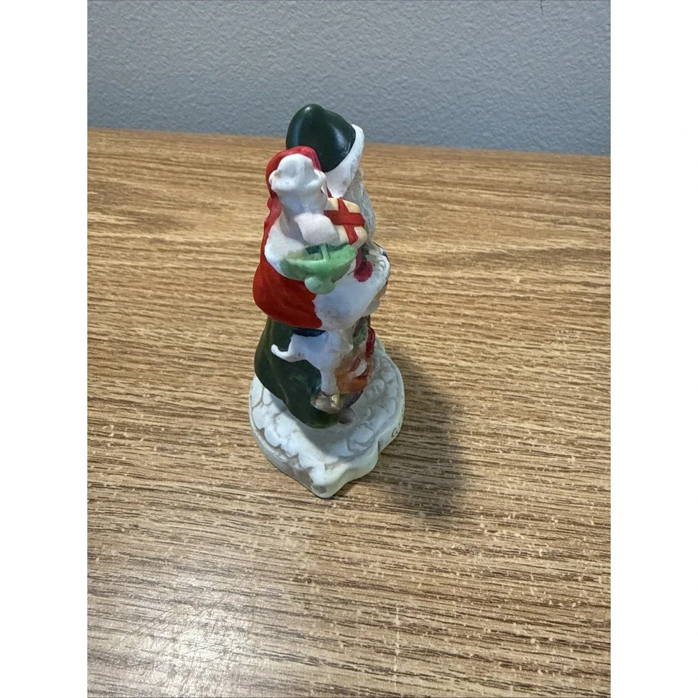 Vintage 1991 Porcelain Santa Clause Figurine, RSVP #8902 Germany, Made in Taiwan